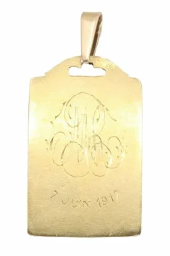 MÉDAILLE VIERGE SIGNÉE H.DROPSY