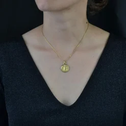 Médaille Zodiaque signe astrologique verseau