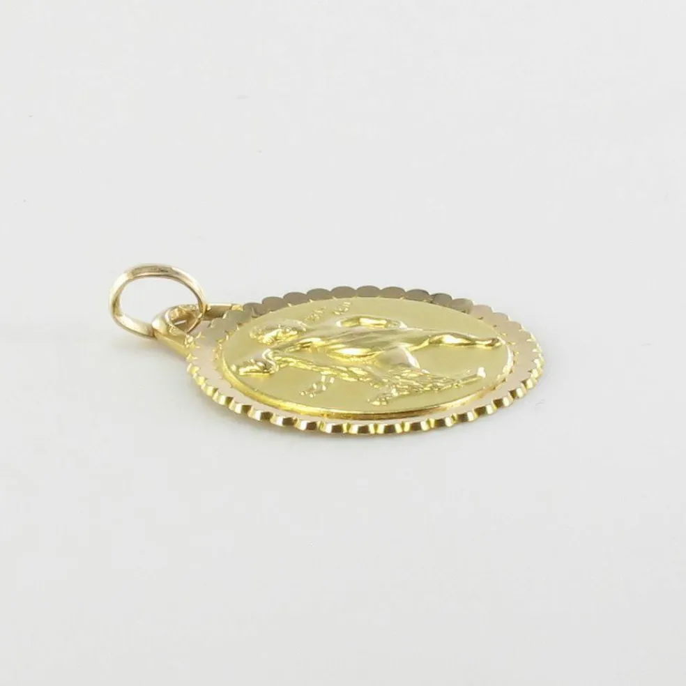 Médaille Zodiaque signe astrologique verseau