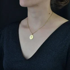 Médaille Zodiaque signe astrologique verseau