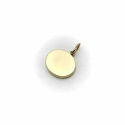Médaillon Aphrodite Signature en or 14 carats de style classique