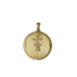 Médaillon Ouvrant Guirlande Or jaune