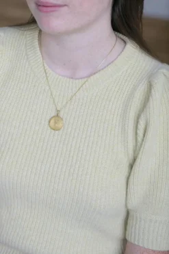 Médaillon Ouvrant Guirlande Or jaune