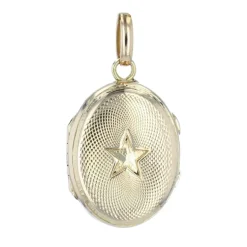 Médaillon ouvrant or jaune
