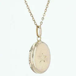 Médaillon ouvrant or jaune