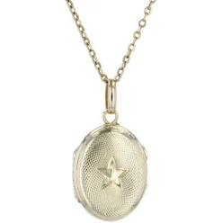 Médaillon ouvrant or jaune