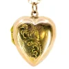 Médaillon porte-photo ancien or 9ct