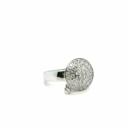 MontBlanc - Bague « La Dame Blanche » Or blanc et diamants