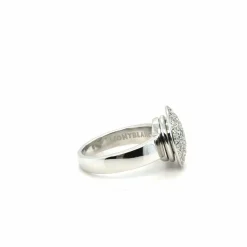 MontBlanc - Bague « La Dame Blanche » Or blanc et diamants