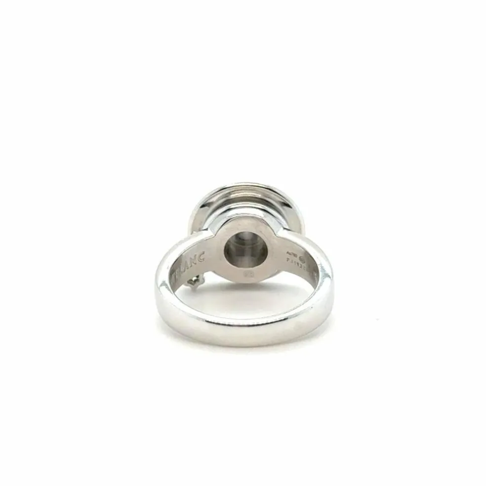 MontBlanc - Bague « La Dame Blanche » Or blanc et diamants