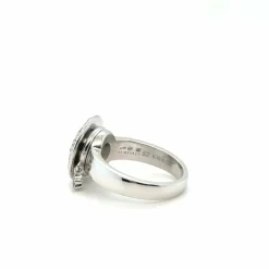 MontBlanc - Bague « La Dame Blanche » Or blanc et diamants