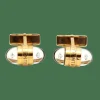 MONTBLANC - Boutons de manchette Or rose et diamants