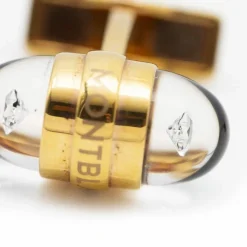 MONTBLANC - Boutons de manchette Or rose et diamants