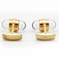 MONTBLANC - Boutons de manchette Or rose et diamants