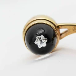 MONTBLANC - Boutons de manchette Or rose et diamants