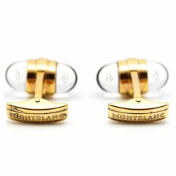 MONTBLANC - Boutons de manchette Or rose et diamants