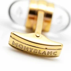 MONTBLANC - Boutons de manchette Or rose et diamants