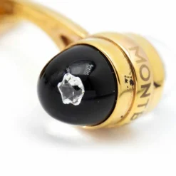 MONTBLANC - Boutons de manchette Or rose et diamants