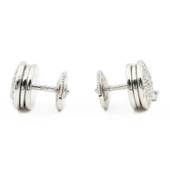 MontBlanc Boucles d'oreilles Dame Blanche Or blanc Diamant