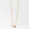 NADINE GHOSN - Collier De Charge D'alimentation en or rose et diamant