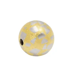 NIESSING - Pendentif TERRAZZO en or et platine