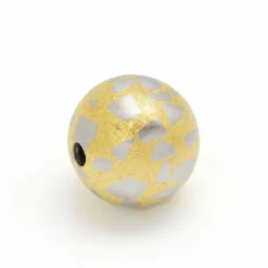 NIESSING - Pendentif TERRAZZO en or et platine