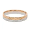 Non signé Bague Alliance Or rose