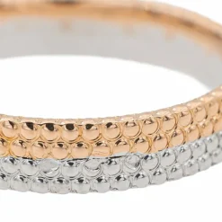 Non signé Bague Alliance Or rose