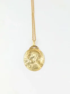 P. Brandt - Médaille ancienne en or jaune