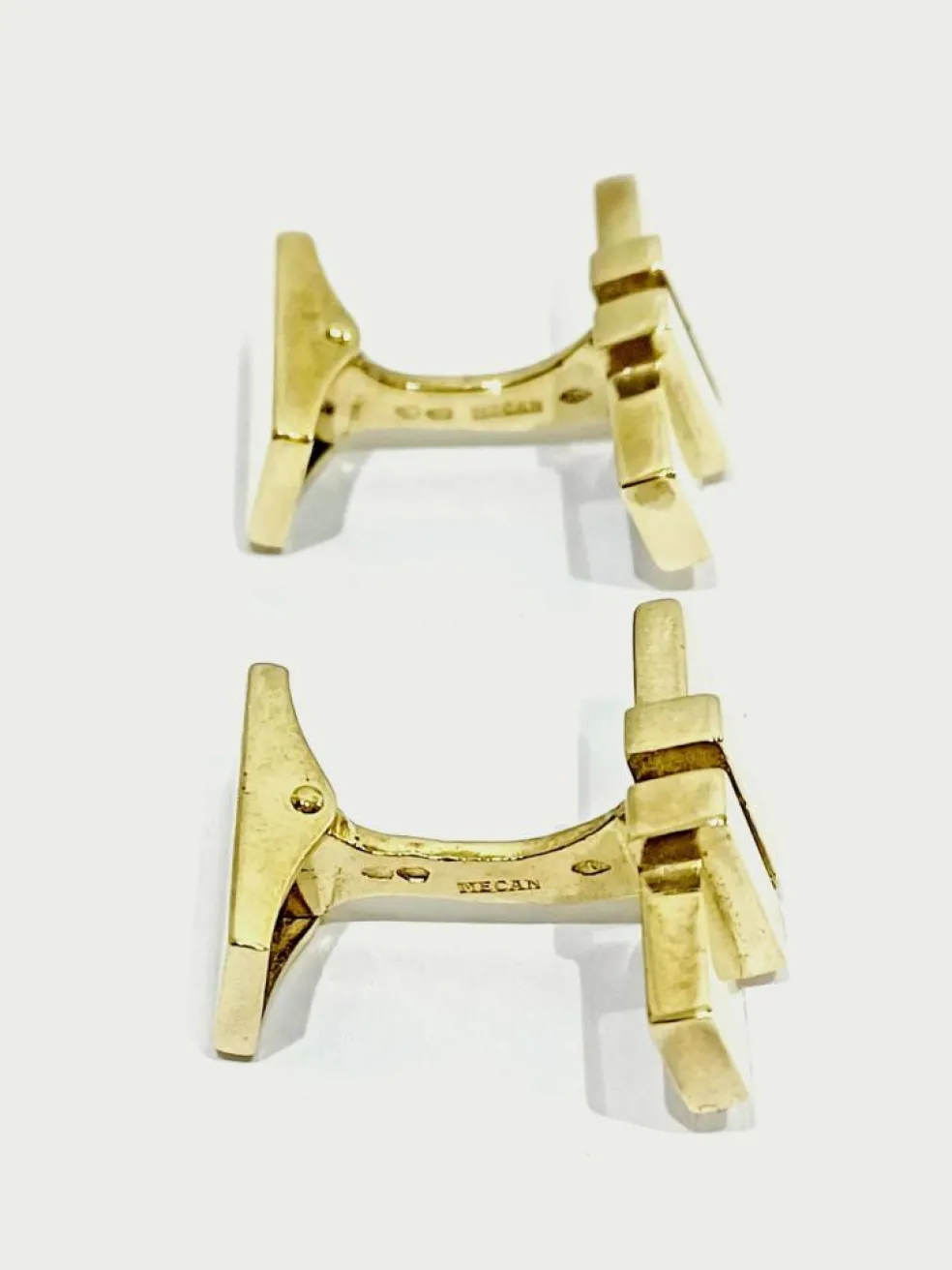 Paire De Boutons De Manchette En Or