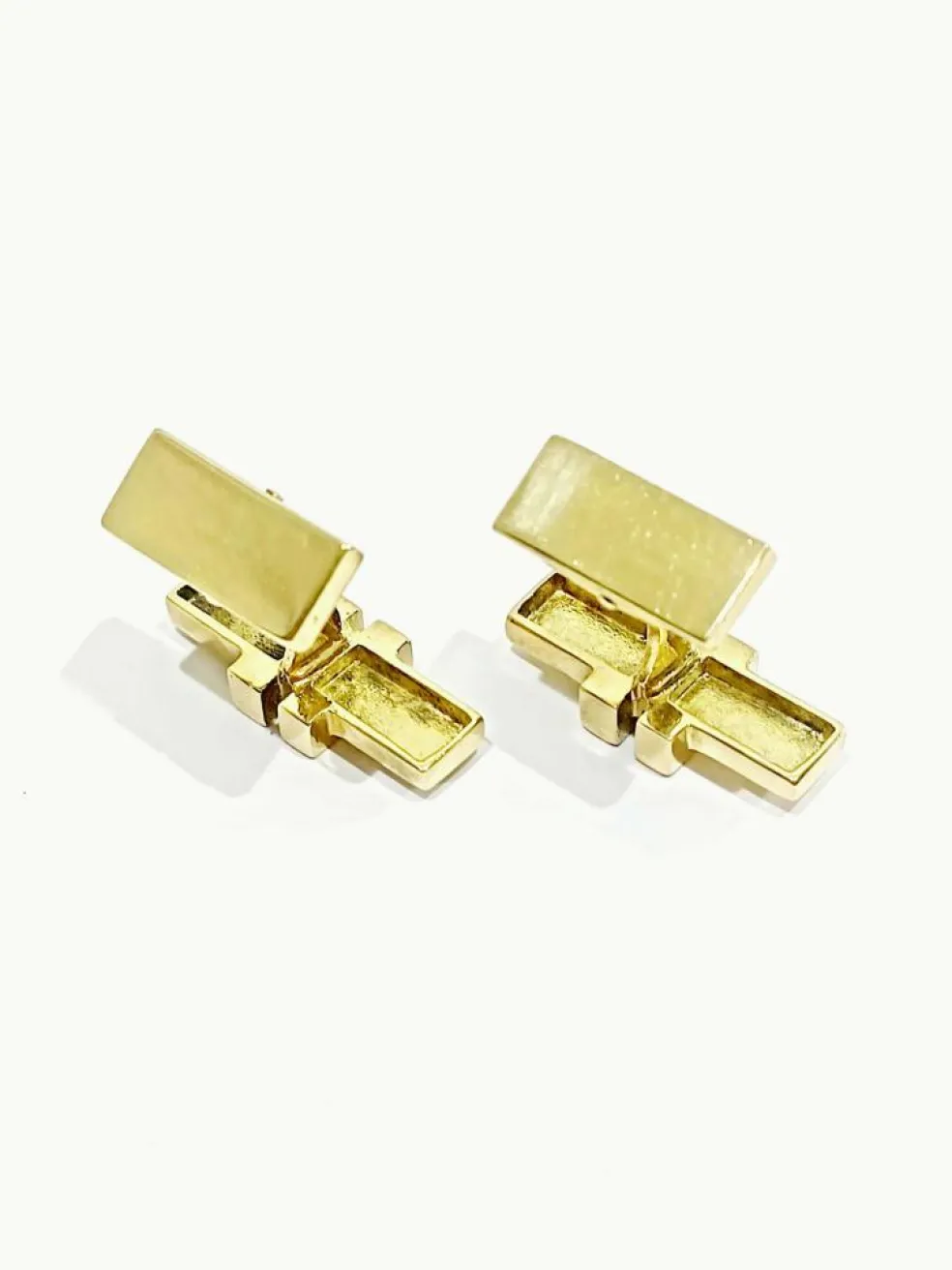 Paire De Boutons De Manchette En Or