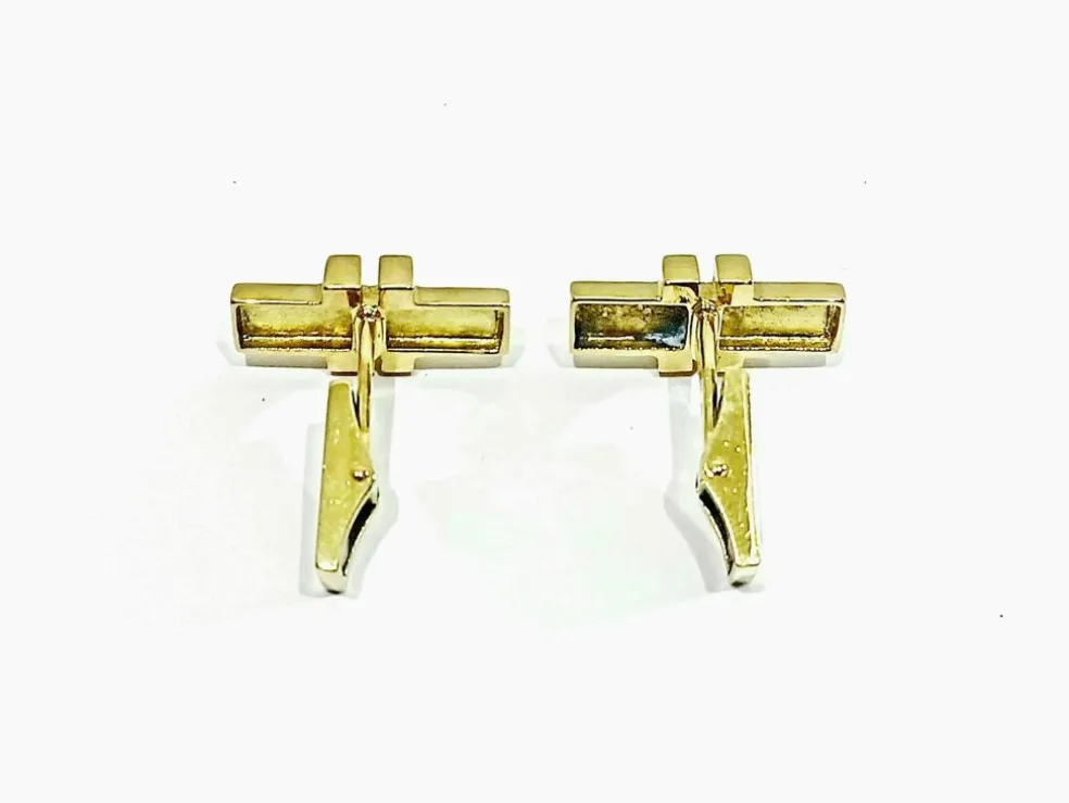 Paire De Boutons De Manchette En Or