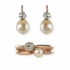 Parure ancienne perles fines et diamants