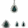 Parure Saphirs Diamants