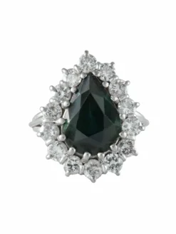 Parure Saphirs Diamants