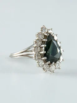 Parure Saphirs Diamants