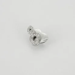 Pasquale Bruni - Boucles d'oreilles double cœurs diamants