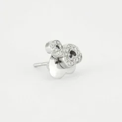 Pasquale Bruni - Boucles d'oreilles double cœurs diamants