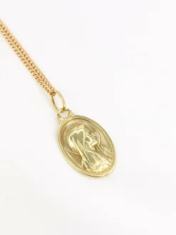 PAUL BRANDT - Médaille religieuse or jaune