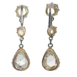 Pendantes, diamants