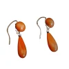 Pendants d'Oreilles Corail