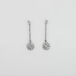 Pendants d'oreilles diamants