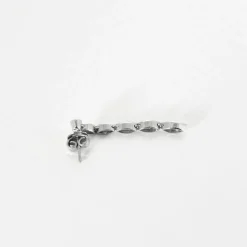 Pendants d'oreilles en platine et diamants