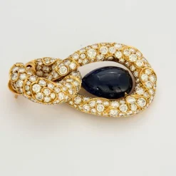 Pendants d'oreilles saphirs birmans non chauffés diamants
