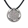 Pendentif Léon Hatot Or gris Diamants