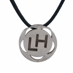Pendentif Léon Hatot Or gris Diamants