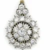 Pendentif - Or, Argent & Diamants