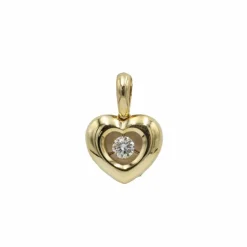 Pendentif - Or jaune et diamant