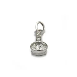 Pendentif - Or, Platine & Diamants