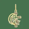 Pendentif 2 ors Max Cartier Les Trois Religions